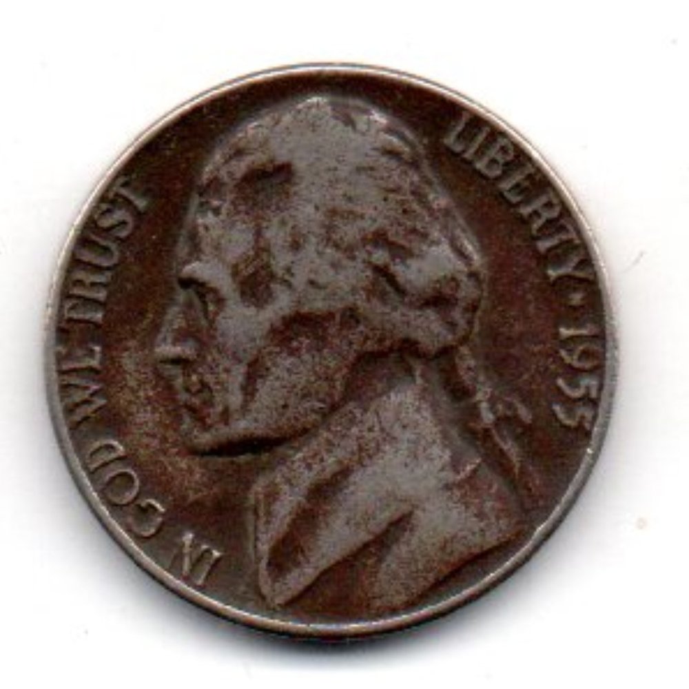 Granny Estate Find - 1955 D Jefferson Nickel